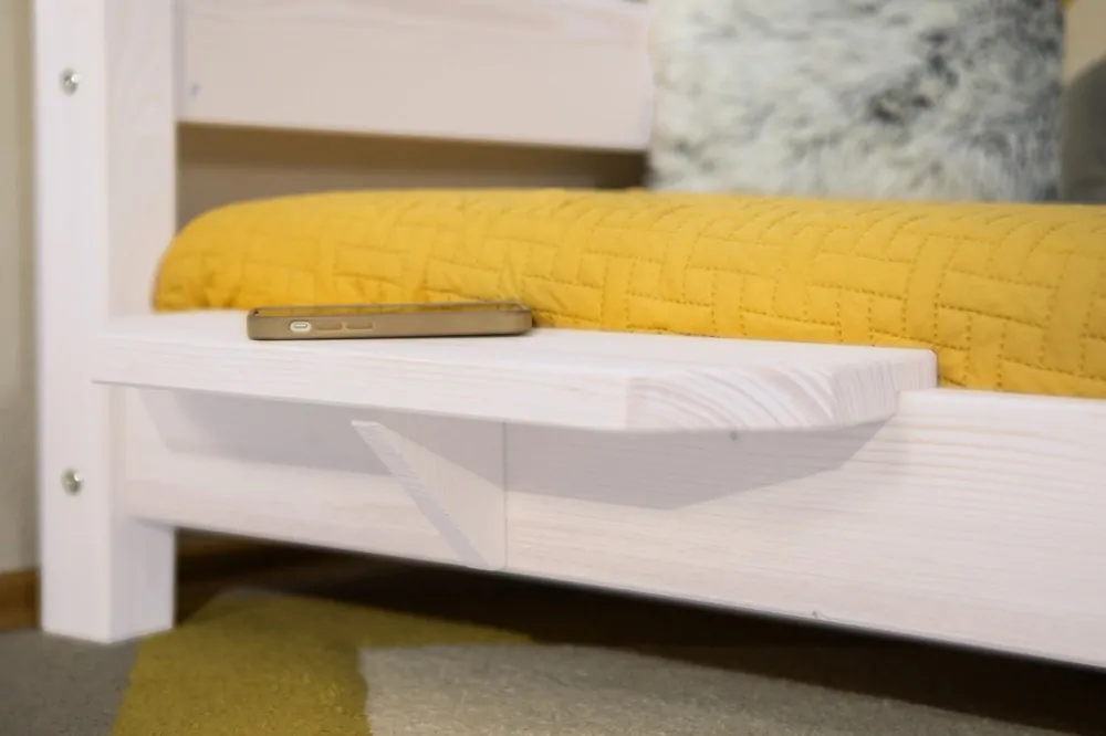 Závěsná police k posteli Zaoblená