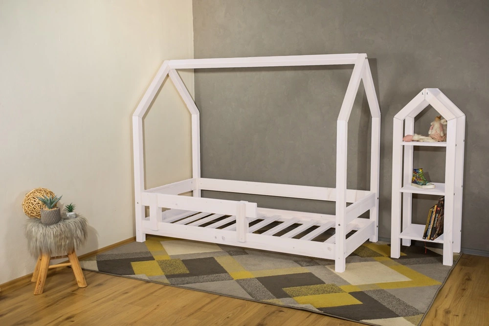 MAXIDO Dětská postel domeček Snílek 200x90 přírodní